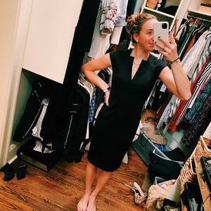 Ted Baker v-neck pencil dress